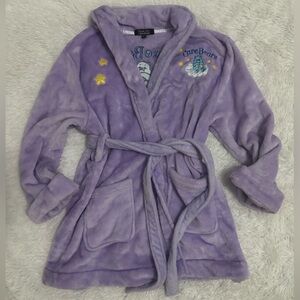 Care Bears x Dolls Kill Purple Plush Robe with Embroidery